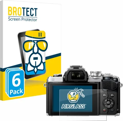 Produktbild von 6x BROTECT Schutzglas für Olympus OM-D E-M10 Mark III / Mark IV Schutzfolie Panzer Folie Glas Display Schutz klar