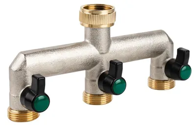 Productafbeelding van 3-wegs waterverdeeler voor tuinslang