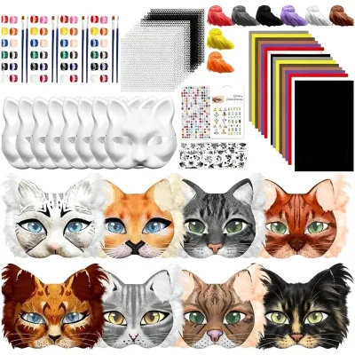 Productafbeelding van Creatieve Masker Ontwerpset voor Kinderen