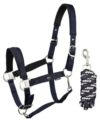 Produktbild von Horka Precious Halfter Und Führstrick Blau Full Blau Full