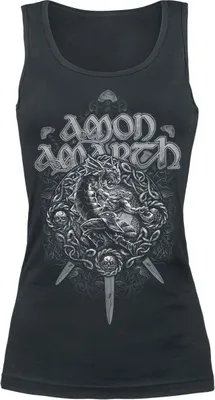 Produktbild von Amon Amarth Top Damen Ragnarok schwarz L