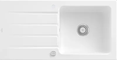 Produktbild von Villeroy & Boch Keramikspüle 336002RW, Architectura 60 Einbauspüle - inkl.