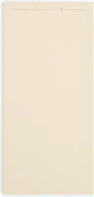 Produktbild von Mineralguss-Duschwanne extra flach COVER Schieferoptik BEIGE 70x100cm