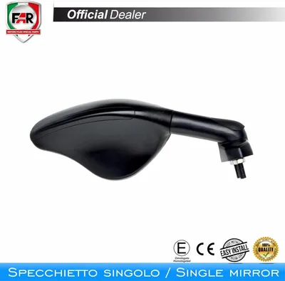 Produktbild von Genehmigter linker Verkleidungsspiegel 7299 Schwarz für Honda CBR 600 RR