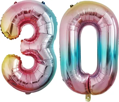 Obrázok produktu pre Set -Folienballon - Regenbogen/32inch - 3 + 0