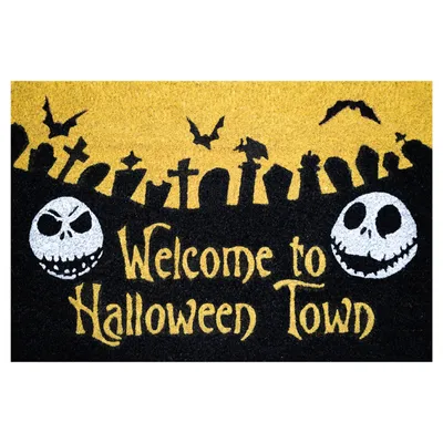 Produktbild von Nightmare before Christmas Fußmatte - Welcome to Halloween Town