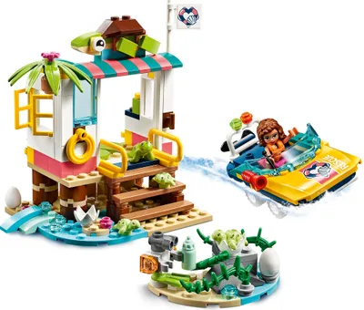 Produktbild von LEGO® Friends Schildkröten-Rettungsstation, 41376