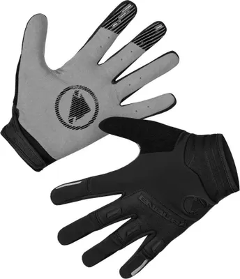 Produktbild von Endura SingleTrack Windproof Handschuhe lang winddicht schwarz größe M E1184BK/4