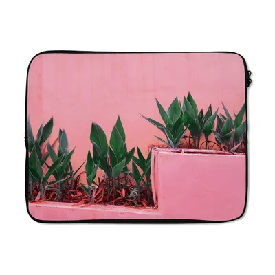 Produktbild von MuchoWow® Laptop Hülle 15 Zoll Pflanzen - Sommer - Farbe Laptoptasche - Laptoptasche - Sleeve - Rundum-Schutz