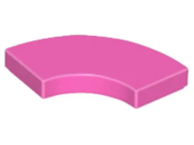 Produktbild von Lego® 2x2 Fliesen Rundecke 27925 - 1 Stück Dunkles Pink