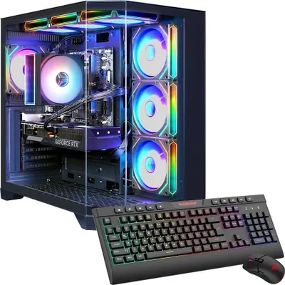 Immagine prodotto di Hyrican Gamemax HYPE-A 7757, Ryzen 5 7500F, 32 GB di RAM, SSD da 1 TB, GeForce RTX 5060 Ti