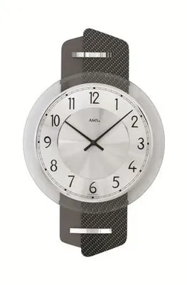 Produktbild von AMS Quarz-Wanduhr, Quarzwerk, 23x38x5cm, 9404
