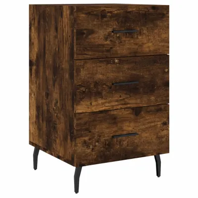 Produktbild von Nachttisch Räuchereiche 40x40x66 cm Holzwerkstoff