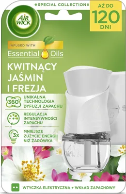 Zdjęcie produktu dla Airwick Elektryczny Komplet Kwiat Jasminu I Frezii 19Ml