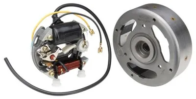 Produktbild von Polrad + Lichtmaschine 6V 17W rechtsdrehend (Kontaktzündung) (90mm) Modell Bosch