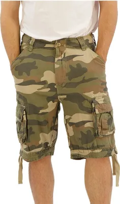 Immagine prodotto di Brandit URBAN LEGEND Pantaloncini Cargo Vintage dell'Esercito in legno chiaro -