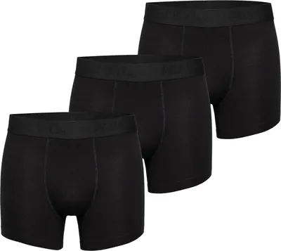 Produktbild von Phil & Co. Berlin Herren Retro Boxer 3-Pack Jersey Core - Black  - Größe M