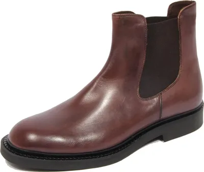 Produktbild von G3650 beatles uomo FRATELLI ROSSETTI brown leather ankle boots men