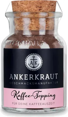 Produktbild von Kaffee-Topping, 85g im Korkenglas