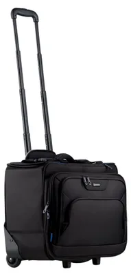 Produktbild von Business-Trolley aus Polyester, schwarz, 38x47x27cm