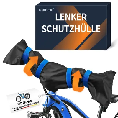 Productafbeelding van Beschermhoes voor stuur van elektrische fiets en fiets, transportbescherming, 1 stuk