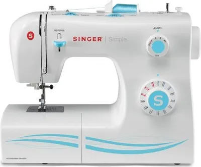 Produktbild von SINGER Tradition 2263, Weiß, Nähen, 4 Step, Drehregler, 220 - 240 V, 380 mm