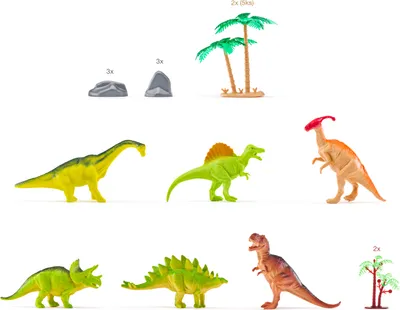 Immagine prodotto di Figurine del Pianeta degli Animali - set di 4 mondi