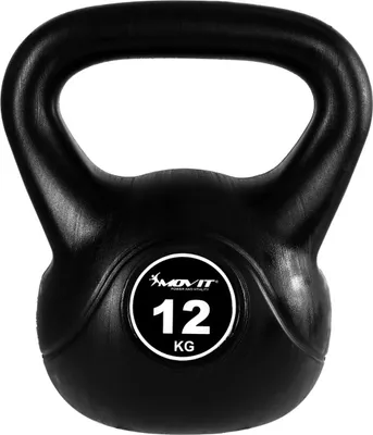 Produktbild von MOVIT Kettlebell činka plast/beton 12 kg