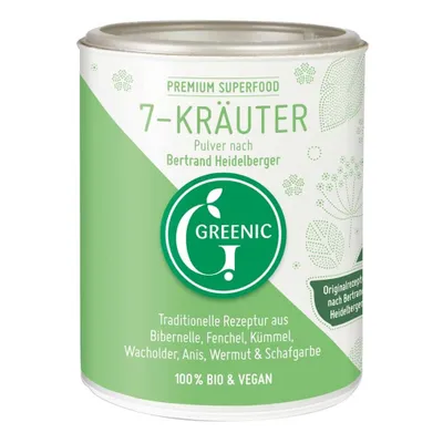 Obrázek produktu pro Superpotraviny v prášku - 7 bylin podle Bertranda Heidelbergera 75g