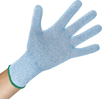 Produktbild von HYGOSTAR Schnittschutz-Handschuh "ALLFOOD LEBENSMITTEL" Größe: L hellblau 1 Stück