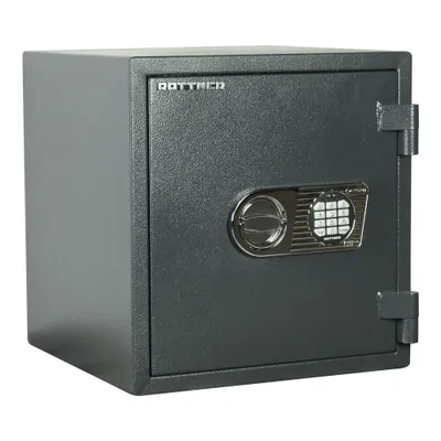 Obrázok produktu pre Rottner Atlas 45 EN-1 EL ohňovzdorný elektronický trezor antracit | 	Elektronický zámok | 44 x 46 x 43 cm