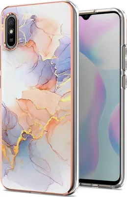 Image de Etui pour Xiaomi Redmi 9A, étui antichoc en silicone TPU à motifs Blanc