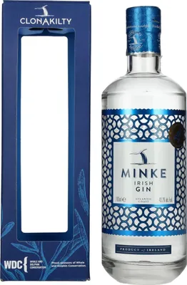 Image de Minke Irish Gin 43,2% Vol. 0,7l en boîte cadeau