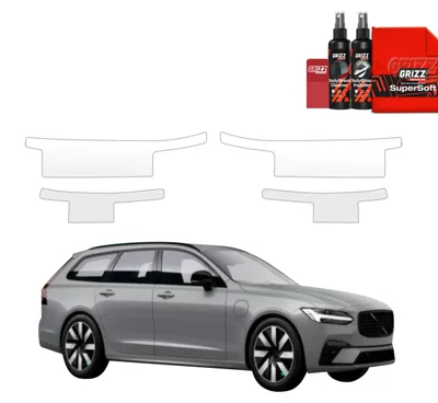 Image de Film de protection 4 en 1 Grizz Protector pour bas de caisse - Volvo V90 (2021-2026)