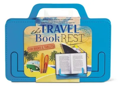 Zdjęcie produktu dla Uchwyt do książki tablet Travel BookRest niebieski