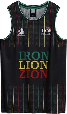 Produktbild von Bob Marley Trikot Herren Amplified Collection - Bob Marley B Ball multicolor M
