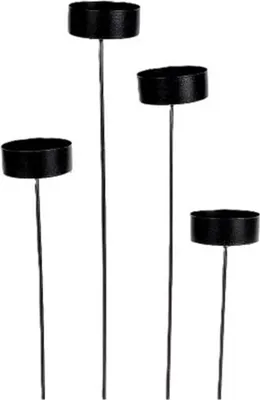 Immagine prodotto di HBx Natural Living Portacandele nero ø4,5cm