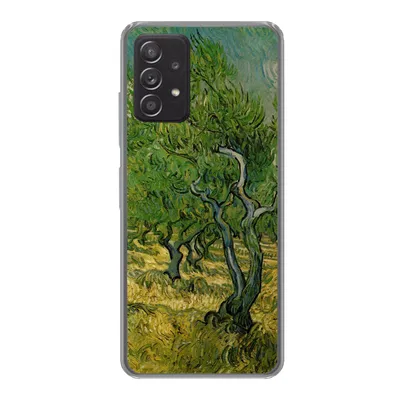 Produktbild von MuchoWow® Handyhülle Schutzhülle Hülle für Samsung galaxy a73 Olivenhain - Vincent van Gogh Silikon Softcase Handy Hülle - Handyhülle
