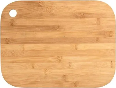 Produktbild von Bambooeinsatz - Küchenbrett aus Bambus mit Gummigriff - 28 x 21 x 1 cm