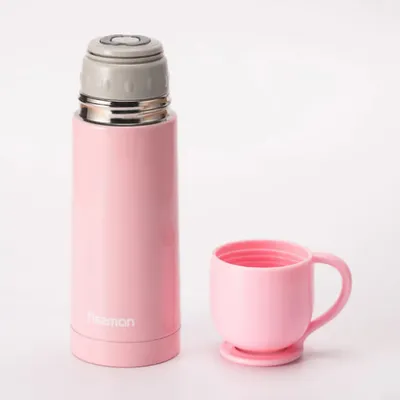 Immagine prodotto di Thermos per bambini Fissman, acciaio inox/ABS, 350 ml, rosa