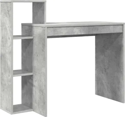 Produktbild von Schreibtisch Beton Grau 100 x 40 x 90 cm Holzwerkstoff