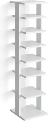 Produktbild von Vicco Schuhschrank Sara, 26.7 x 110 cm, Weiß