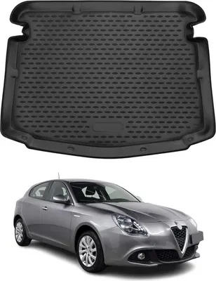 Obrázek produktu pro Kofferraummatte Kofferraumwanne für Alfa Romeo Giulietta 2010-2020 Gummi TPE