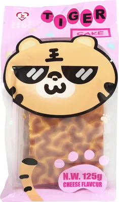 Produktbild von Tokimeki Tiger Cake Cheese Flavour 125g
