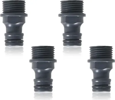 Produktbild von Gartenschlauchverbinder 1/2 Zoll - Schnellkupplung Tepelaansluiting G1/2 - Gartenschlauchadapter (20 mm)