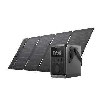 Produktbild von ECOFLOW TRAIL 300 DC Tragbare Powerstation mit 45 W Solarpanel, 288 Wh Ultraleichte LiFePO4-Batterie, 300 W Solargenerator, Schnellladung, 5 Ausgänge