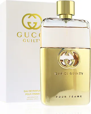 Zdjęcie produktu dla Gucci Guilty pour Femme, Kobiety, 90 ml, Butelka jednorazowa, Spray, ALCOHOL DENAT., PARFUM/FRAGRANCE, AQUA/WATER/EAU, ALPHA-ISOMETHYL IONONE, BENZYL SALICYLATE, BHT,..., 1 szt.