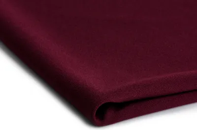Produktbild von Taucher Strickwaren Scuba Krepp, Bordeauxrot, 50 x 150 cm