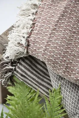 Produktbild von Plaid, Tagesdecke EVELYN creme burned im Landhausstil