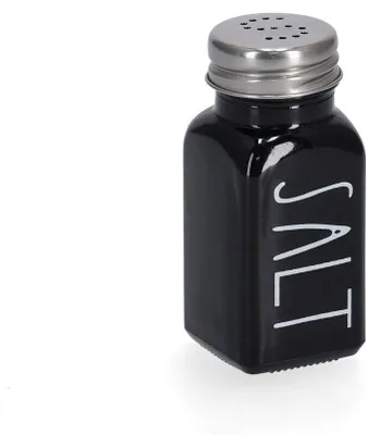 Zdjęcie produktu dla ZELLER PRESENT Salzstreuer Salt 80ml schwarz 12 Stück Verkaufseinheit 114371 4003368196411